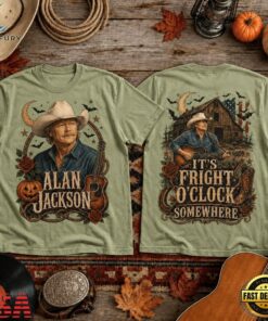 Alan Jackson Southern Porch Boo Crew 3D Shirt, Trending Music 3D Tee Alan Jackson Southern Porch Boo Crew 3D Shirt
