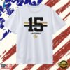 Alberto Mendoza 15 Georgia Tech Yellow Jackets T Shirt , Trendy 2D Print Shirt Alberto Mendoza 15 Georgia Tech Yellow Jackets T Shirt