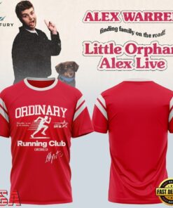 Alex Warren’s Little Orphan Alex Tour 2026 Red T Shirt, Trending Music 3D Tee Alex Warren S Little Orphan Alex Tour 2026 Red T Shirt