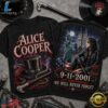 Alice Cooper 911 Memorial 25th Anniversary 3D Shirt , Trending Music 3D Tee Alice Cooper 911 Memorial 25th Anniversary 3D Shirt