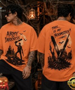 Army of Darkness Boomstick Legend Halloween 3D Shirt , Music Fans Shirt Army OF Darkness Boomstick Legend Halloween 3D Shirt