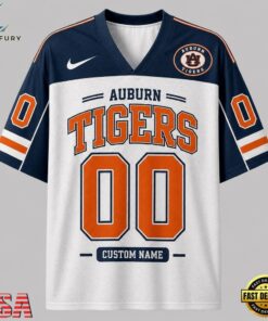 Auburn Tigers NCAA College Team Pride Personalized Football jersey, NCAA Team Football Jersey Auburn Tigers Ncaa College Team Pride Personalized Football Jersey