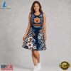 Auburn Tigers NCAA Sporty Floral Elegance Women’s Sleeveless Dress, NCAA Women Summer Dress Auburn Tigers Ncaa Sporty Floral Elegance Women S Sleeveless Dress