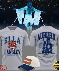 Auburn Tigers x Ella Langley The Dandelion Tour 2026 Neville Arena Limited T Shirt, Trending Music 3D Tee Auburn Tigers X Ella Langley The Dandelion Tour 2026 Neville Arena Limited T Shirt