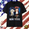 Babe Ruth and Patrick Ewing New York Legends Signature T Shirt, Trendy 2D Print Shirt Babe Ruth And Patrick Ewing New York Legends Signature T Shirt