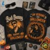Bad Bunny Halloween Vintage Graphic Spooky Music Fan Shirt, Trending Music 3D Tee Bad Bunny Halloween Vintage Graphic Spooky Music Fan Shirt