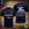 Baltimore Ravens NFL Honoring 25 Years Remembering September 11 T Shirt, Sports Fans 3D Shirt 3 Baltimore Ravens NFL Honoring 25 Years Remembering September 11 T Shirt, Sports Fans 3D Shirt Baltimore Ravens Nfl Honoring 25 Years Remembering September 11 T Shirt