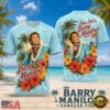 Barry Manilow Tropical Lei Portrait 2026 3D Shirt , Trending Music 3D Tee Barry Manilow Tropical Lei Portrait 2026 3D Shirt
