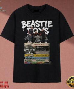 Beastie Boys Vintage Cassette Tape Stack Hip Hop Graphic T Shirt , Music 2D Graphic Tee Beastie Boys Vintage Cassette Tape Stack Hip Hop Graphic T Shirt