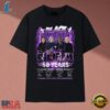Black Sabbath 58 Years 1968 2026 Band Signatures Rock Graphic T Shirt, Music 2D Graphic Tee Black Sabbath 58 Years 1968 2026 Band Signatures Rock Graphic T Shirt