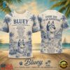 Bluey Playful Spirit Palm Print 2026 Vintage 3D Shirt , Trending Music 3D Tee Bluey Playful Spirit Palm Print 2026 Vintage 3D Shirt