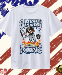 Bo Jackson Las Vegas Raiders Angry Runs Good Morning Football T Shirt, Trendy 2D Print Shirt BO Jackson Las Vegas Raiders Angry Runs Good Morning Football T Shirt