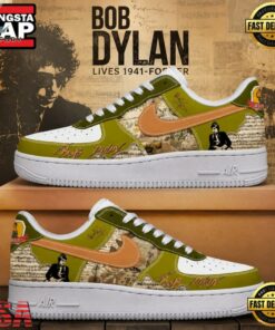 Bob Dylan Old Music Limited Edition Air Force 1 Shoes Running Sneakers Shoes