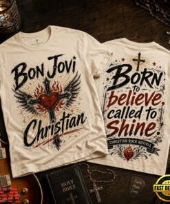 Bon Jovi Christian Born To Believe Called To Shine 3D Shirt, Trending Music 3D Tee Bon Jovi Christian Born TO Believe Called TO Shine 3D Shirt