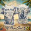 Bon Jovi Forever Palm Trees Acoustic Guitar 2026 Vintage 3D Shirt , Trending Music 3D Tee Bon Jovi Forever Palm Trees Acoustic Guitar 2026 Vintage 3D Shirt
