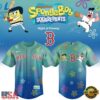 Boston Red Sox x SpongeBob SquarePants Night at Fenway 2026 Baseball Jersey, Music Artist Baseball Jersey 3 Boston Red Sox x SpongeBob SquarePants Night at Fenway 2026 Baseball Jersey, Music Artist Baseball Jersey Boston Red Sox X Spongebob Squarepants Night AT Fenway 2026 Baseball Jersey