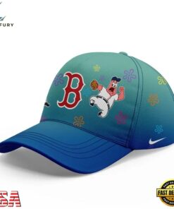 Boston Red Sox x SpongeBob SquarePants Night at Fenway 2026 Classic Cap, Music Lover Baseball Cap Boston Red Sox X Spongebob Squarepants Night AT Fenway 2026 Classic Cap