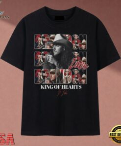 Brandon Lake King Of Hearts Photo Collage Vintage T Shirt, Music 2D Graphic Tee Brandon Lake King OF Hearts Photo Collage Vintage T Shirt