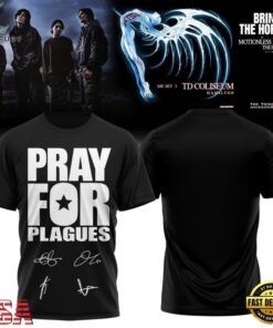 Bring Me the Horizon Music Signature 2026 Limited Edition Black T Shirt, Trending Music 3D Tee Bring ME The Horizon Music Signature 2026 Limited Edition Black T Shirt