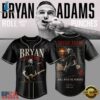 Bryan Adams Roll With The Punches Tour 2026 Signed Baseball Jersey, Music Artist Baseball Jersey Bryan Adams Roll With The Punches Tour 2026 Signed Baseball Jersey