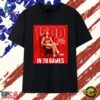 Caitlin Clark Indiana Fever 1500 Points in 78 Games T Shirt , Trendy 2D Print Shirt Caitlin Clark Indiana Fever 1500 Points IN 78 Games T Shirt