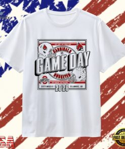 Cardinals vs Buckeyes Game Day September 5 2026 Ohio State T Shirt , Trendy 2D Print Shirt Cardinals VS Buckeyes Game Day September 5 2026 Ohio State T Shirt