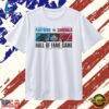 Carolina Panthers Vs Arizona Cardinals 2026 Hall of Fame Game Dueling Logo T Shirt , Trendy 2D Print Shirt Carolina Panthers VS Arizona Cardinals 2026 Hall OF Fame Game Dueling Logo T Shirt