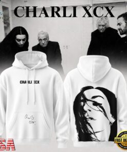Charli XCX Album Music Fashion Film 2026 White Hoodie , Music Fans Shirt Charli Xcx Album Music Fashion Film 2026 White Hoodie