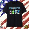 Charlotte Sports Teams Mascot walking across T Shirt , Trendy 2D Print Shirt 3 Charlotte Sports Teams Mascot walking across T Shirt , Trendy 2D Print Shirt Charlotte Sports Teams Mascot Walking Across T Shirt