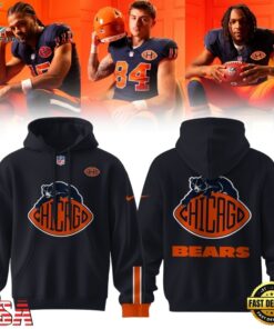Chicago Bears 2026 27 NFL Season New Uniform Hoodie Shirt, Viral 3D Graphic Tee Chicago Bears 2026 27 Nfl Season New Uniform Hoodie Shirt