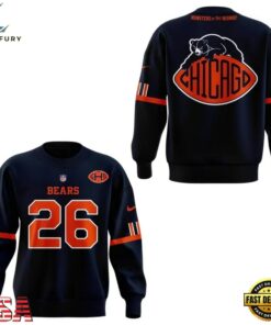 Chicago Bears Inspired by the past Built for the future Exclusives 2026 Sweatshirt, Viral 3D Graphic Tee Chicago Bears Inspired BY The Past Built For The Future Exclusives 2026 Sweatshirt