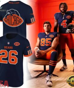 Chicago Bears Inspired by the past Built for the future Exclusives 2026 T Shirt, Viral 3D Graphic Tee Chicago Bears Inspired BY The Past Built For The Future Exclusives 2026 T Shirt