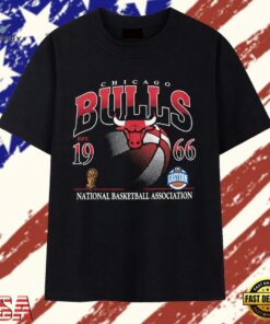 Chicago Bulls Est 1966 National Basketball Association T Shirt, Trendy 2D Print Shirt Chicago Bulls Est 1966 National Basketball Association T Shirt
