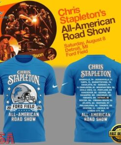 Chris Stapleton Show Detroit, MI 2026 T Shirt , Music Fans Shirt Chris Stapleton Show Detroit MI 2026 T Shirt