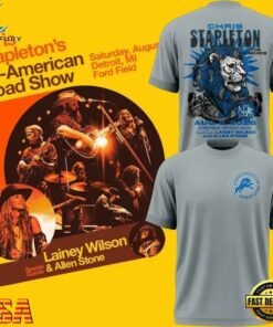 Chris Stapleton Show x Detroit Lions 2026 T Shirt , Music Fans Shirt Chris Stapleton Show X Detroit Lions 2026 T Shirt