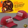 Chris Stapleton x Atlanta Falcons All American Road Show 2026 Red Cap, Music Lover Baseball Cap Chris Stapleton X Atlanta Falcons All American Road Show 2026 Red Cap