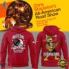 Chris Stapleton x Atlanta Falcons Mascot All American Road Show 2026 Red Hoodie, Trending Music 3D Tee Chris Stapleton X Atlanta Falcons Mascot All American Road Show 2026 Red Hoodie