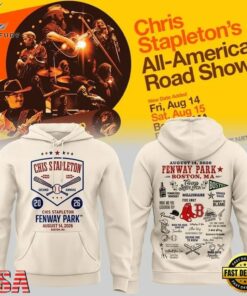 Chris Stapleton x Fenway Park All American Road Show 2026 Hoodie , Trending Music 3D Tee Chris Stapleton X Fenway Park All American Road Show 2026 Hoodie