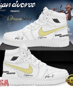 Cian Ducrot The Dream Ship Tour 2026 Signature White Air Jordan 1 Shoes , Music Shoes Cian Ducrot The Dream Ship Tour 2026 Signature White Air Jordan 1 Shoes