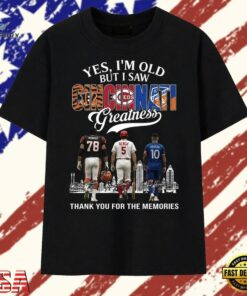Cincinnati Sports Legends Greatness Graphic 2026 T Shirt , Trendy 2D Print Shirt Cincinnati Sports Legends Greatness Graphic 2026 T Shirt