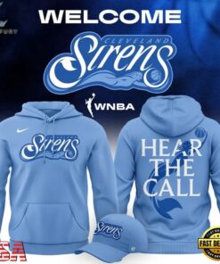 Cleveland Sirens 2028 WNBA Hear The Call Hoodie