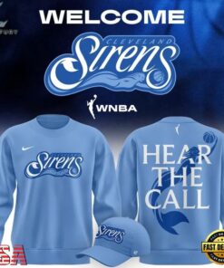 Cleveland Sirens 2028 WNBA Hear The Call Sweatshirt , New Design Trend 3D Shirt Cleveland Sirens 2028 Wnba Hear The Call Sweatshirt