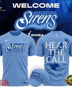 Cleveland Sirens 2028 WNBA Hear The Call T Shirt , New Design Trend 3D Shirt Cleveland Sirens 2028 Wnba Hear The Call T Shirt
