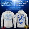 Cleveland Sirens 2028 WNBA Primary Logo Sky High Cream Hoodie
