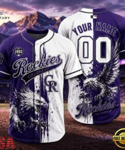 Colorado Rockies 2026 MLB Eagle America Personalized Baseball Jersey, MLB Team Baseball Jersey Colorado Rockies 2026 Mlb Eagle America Personalized Baseball Jersey
