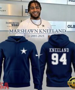 Dallas Cowboys In Memoriam Marshawn Kneeland Navy Hoodie, Trending Music 3D Tee Dallas Cowboys IN Memoriam Marshawn Kneeland Navy Hoodie