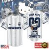 Dallas Cowboys NFL Kitty Game Day Custom Baseball Jersey Shirt , NFL Baseball Shirt Dallas Cowboys Nfl Kitty Game Day Custom Baseball Jersey Shirt