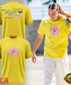 Dallas Wings S Flower 2026 Limited Edition T Shirt , New Design Trend 3D Shirt Dallas Wings S Flower 2026 Limited Edition T Shirt