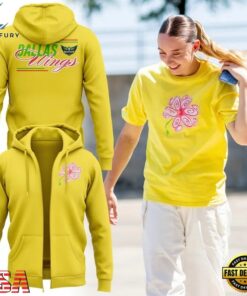 Dallas Wings S Flower 2026 Limited Edition Zipper Hoodie , Viral 3D Graphic Tee Dallas Wings S Flower 2026 Limited Edition Zipper Hoodie