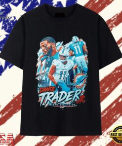 Dante Trader Jr Miami Dolphins Football graphic T Shirt, Trendy 2D Print Shirt Dante Trader JR Miami Dolphins Football Graphic T Shirt